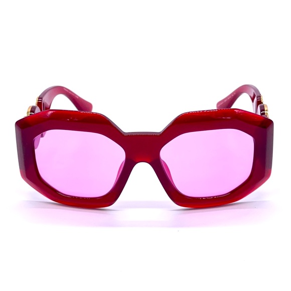 RARE Versace La Medusa Red Sunglasses NWT FULL INCLUSION main image 4